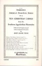 Ten Christmas Carols from the Southern Appalachian Mountains Vocal Solo & Collections sheet music cover